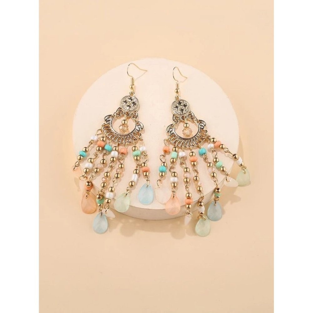 Crystal and Pearl Earrings